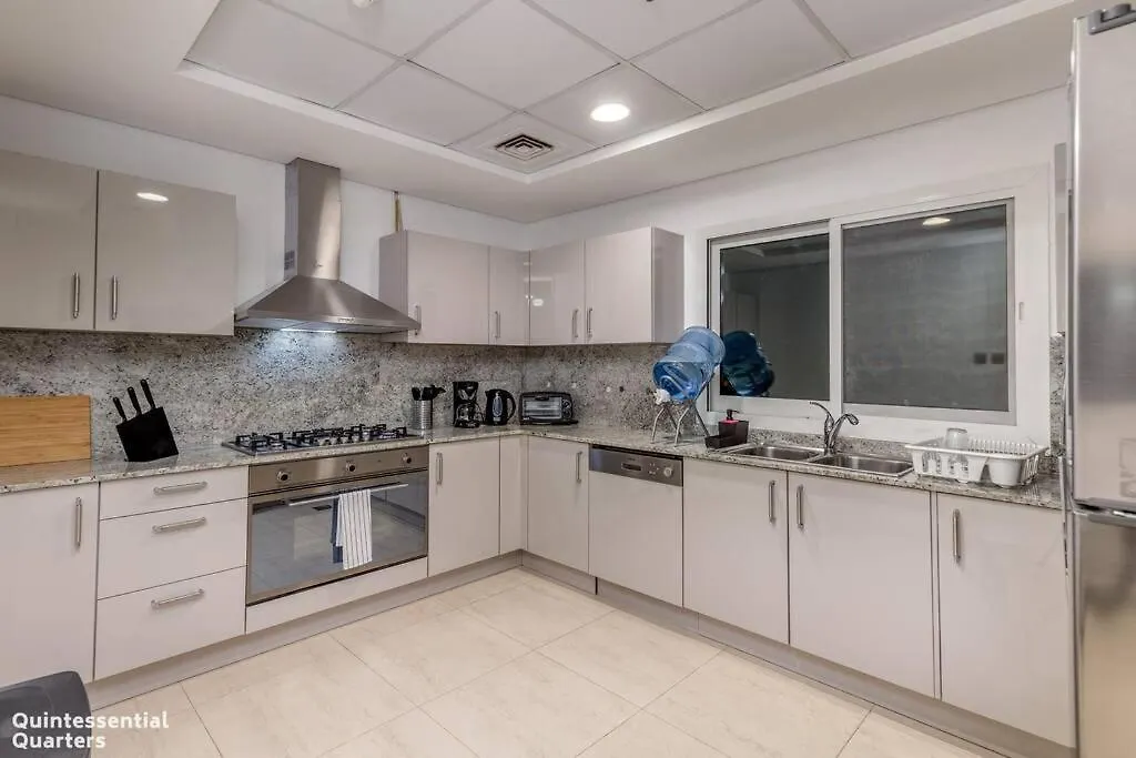 Peaceful Oasis 3Br+Kids, 7 Min Walk To Dubai Mall Apartmán